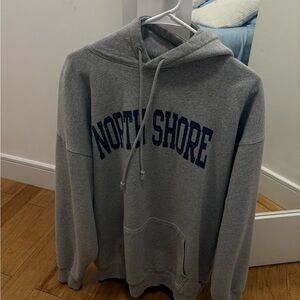 Brandy Melville Gray North Shore Hoodie